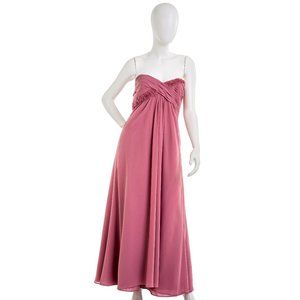 MONIQUE LHUILLIER Elissa Strapless Gown Size 12